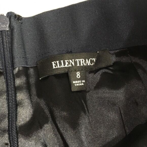 ELLEN TRACY CIRCLE MULTI COLOR FLORAL SKIRT SZ 8 ART TO WEAR - Picture 8 of 11